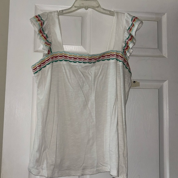 St. John's Bay Tops - Woman’s white blouse